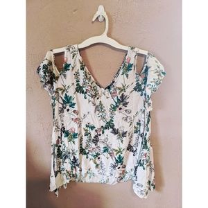 2 Cold Shoulder Tops